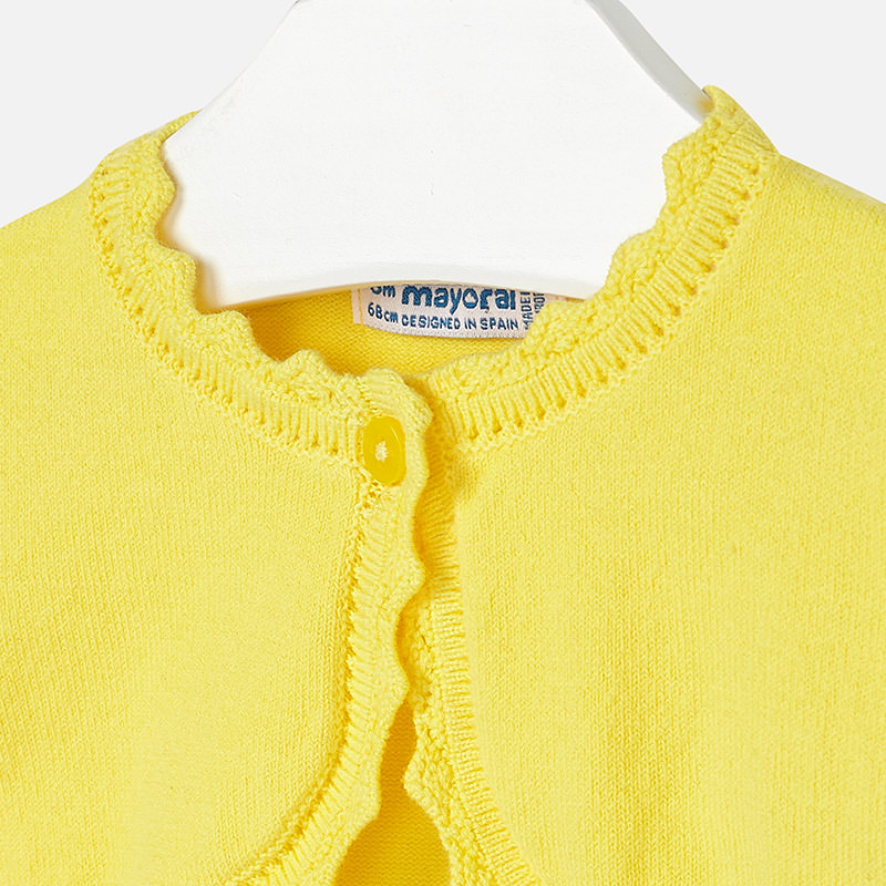 Dievčenské bolero pletené bavlnené - BGC