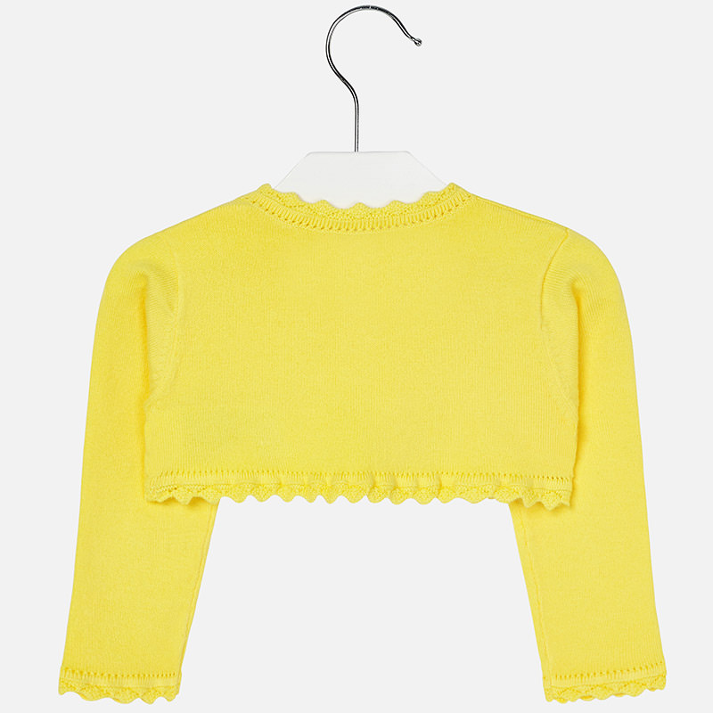 Dievčenské bolero pletené bavlnené - BGC