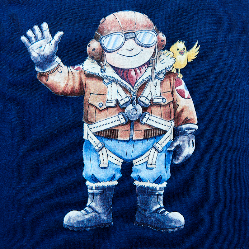 Chlapčenské tričko s dlhým rukávom - PILOT