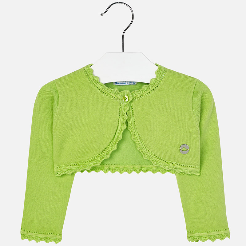 Dievčenské bolero pletené bavlnené - BGC
