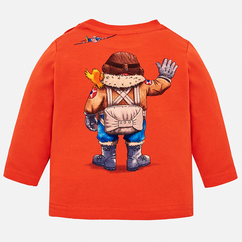 Chlapčenské tričko s dlhým rukávom - PILOT