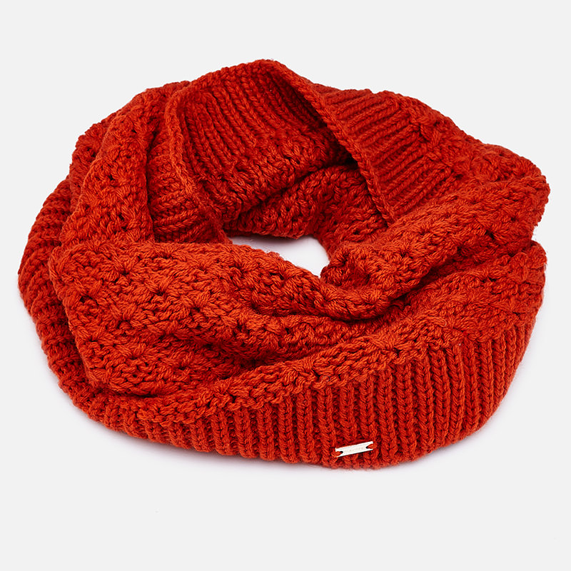 Dievčenský šál pletený - KNITTED