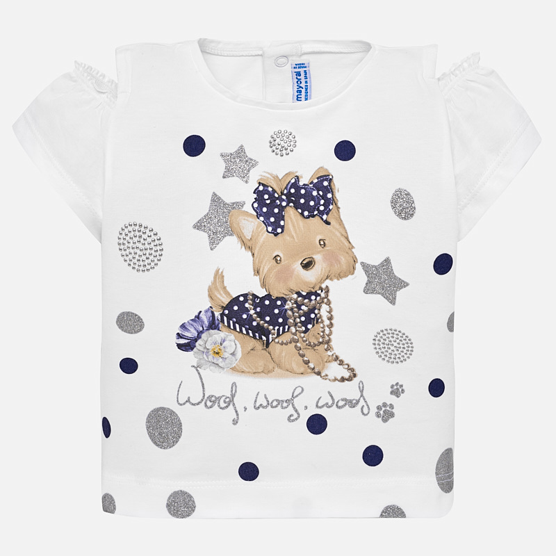 Dievčenské tričko s krátkym rukávom - TBG