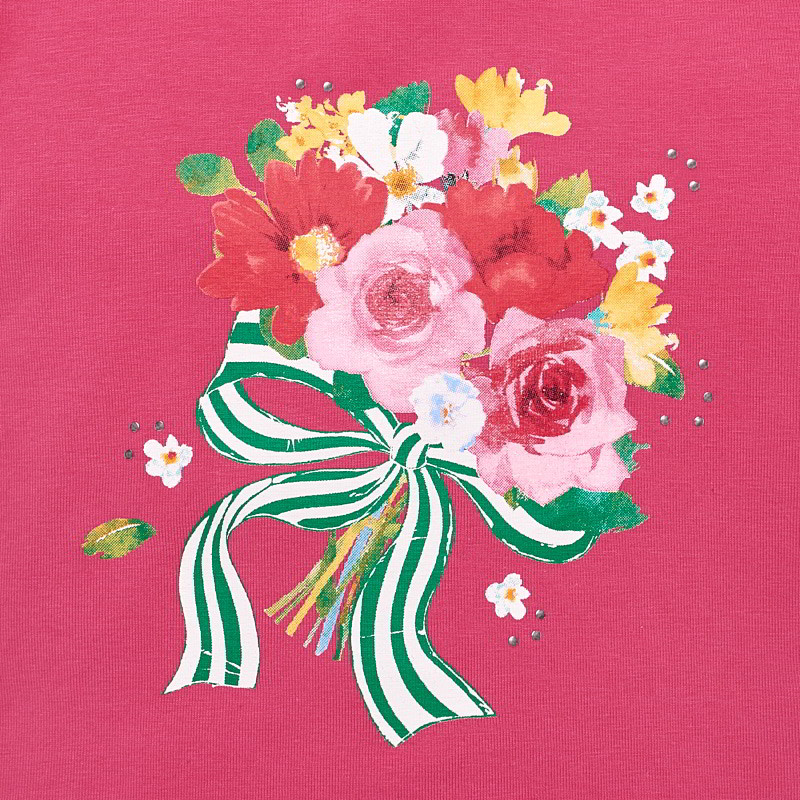 Dievčenské tričko s krátkym rukávom - TS