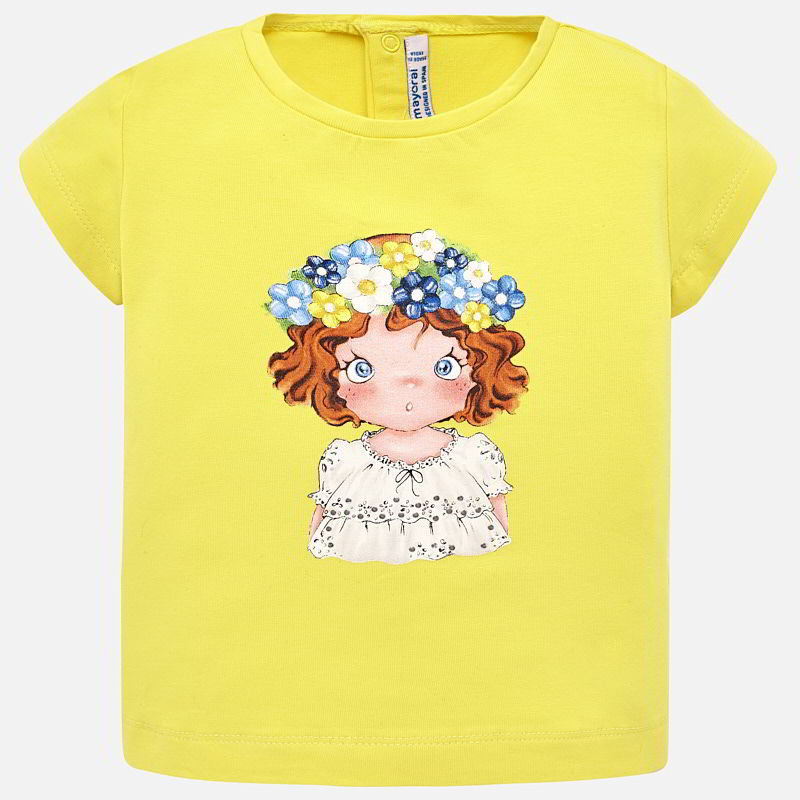 Dievčenské tričko s krátkym rukávom - TS