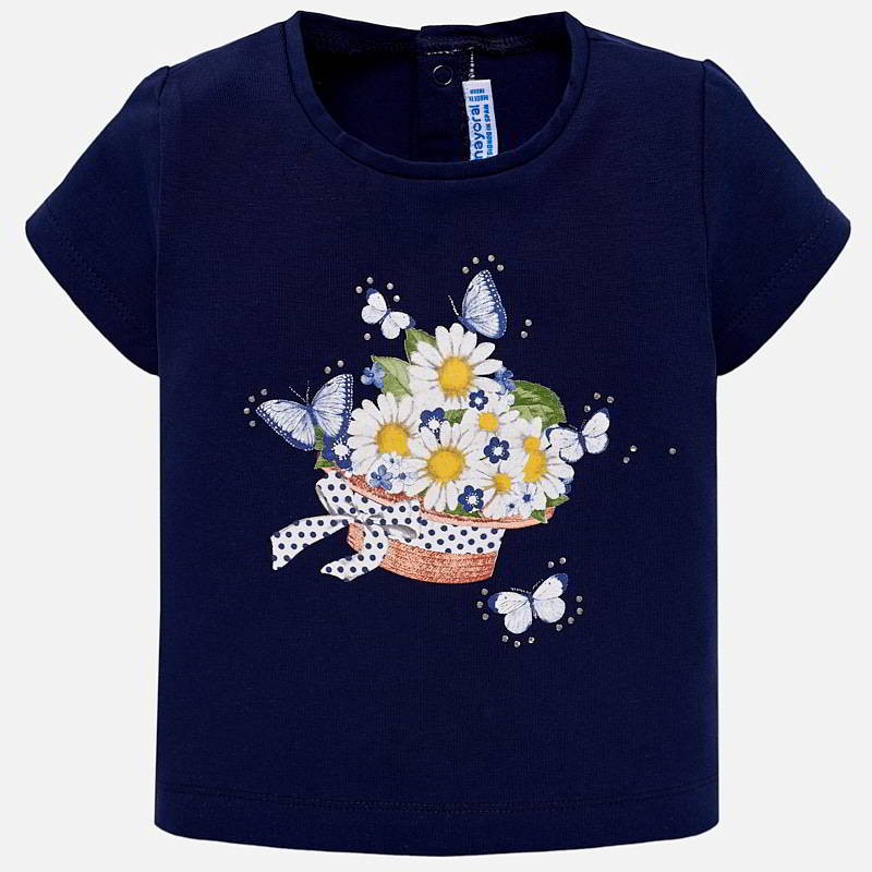 Dievčenské tričko s krátkym rukávom - TS