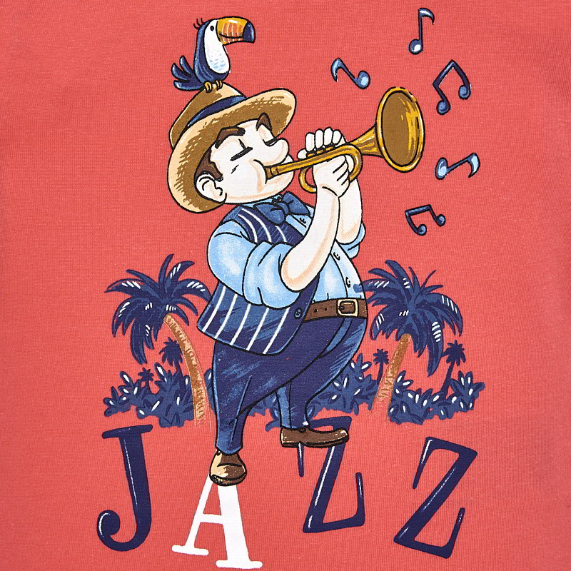 Chlapčenské tričko s krátkym rukávom - JAZZ