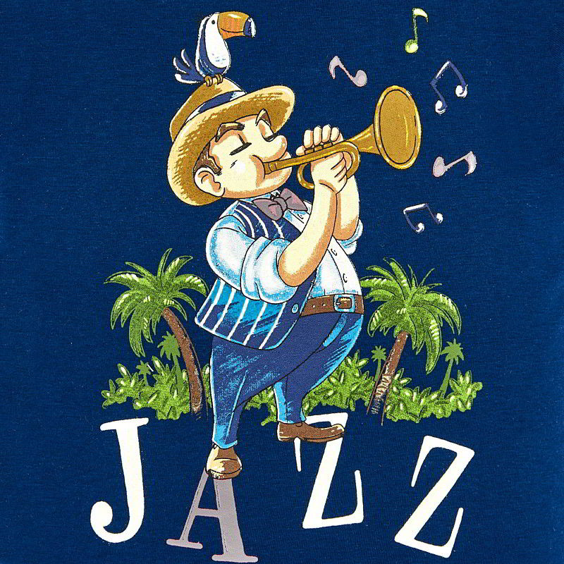 Chlapčenské tričko s krátkym rukávom - JAZZ