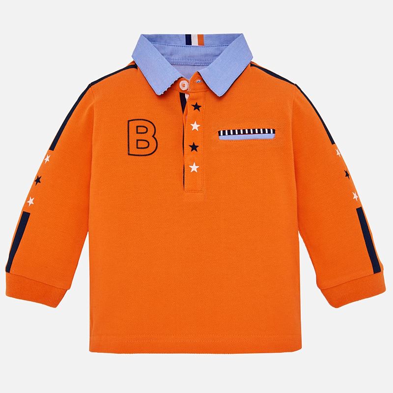 Chlapčenská polokošeľa s dlhým rukávom - LPS