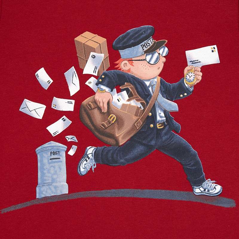 Chlapčenské tričko s dlhým rukávom - Postman