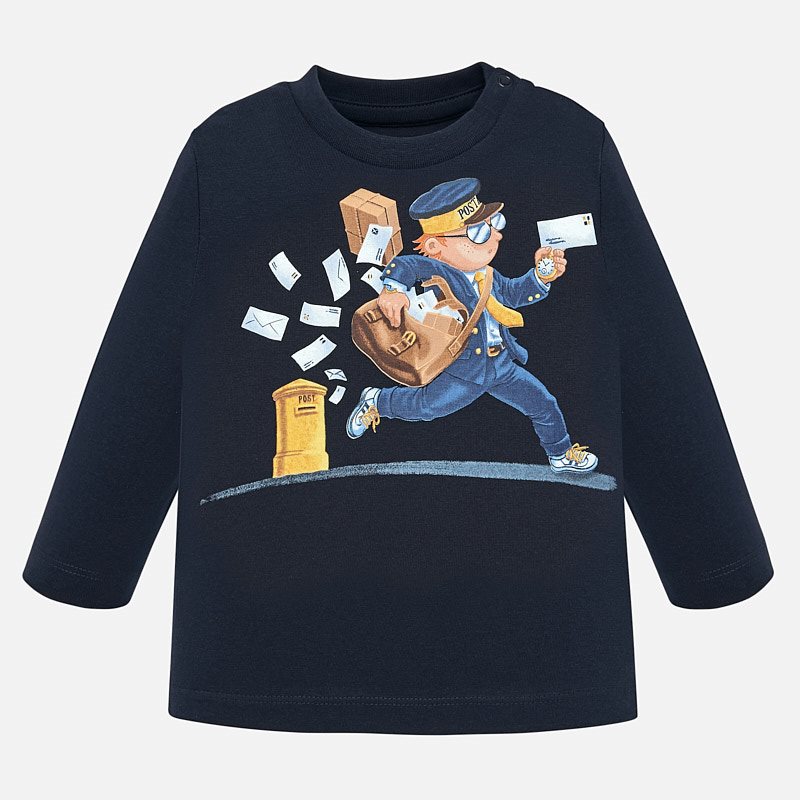Chlapčenské tričko s dlhým rukávom - POST