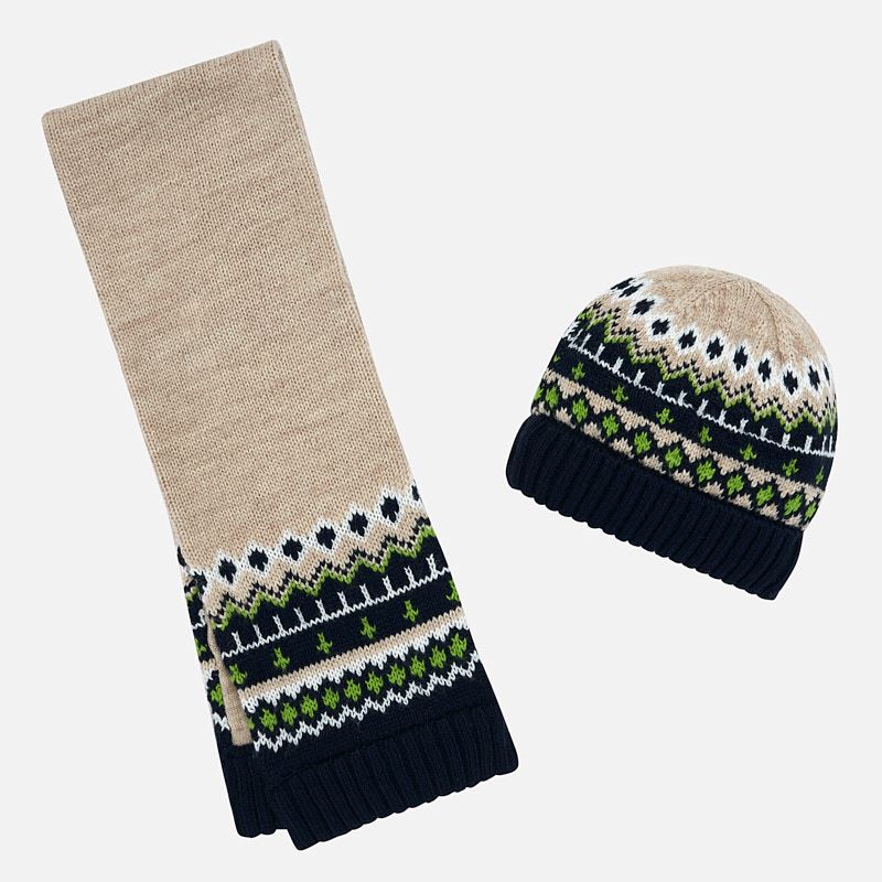 Chlapčenská čiapka - šál  - 2set - MYRL