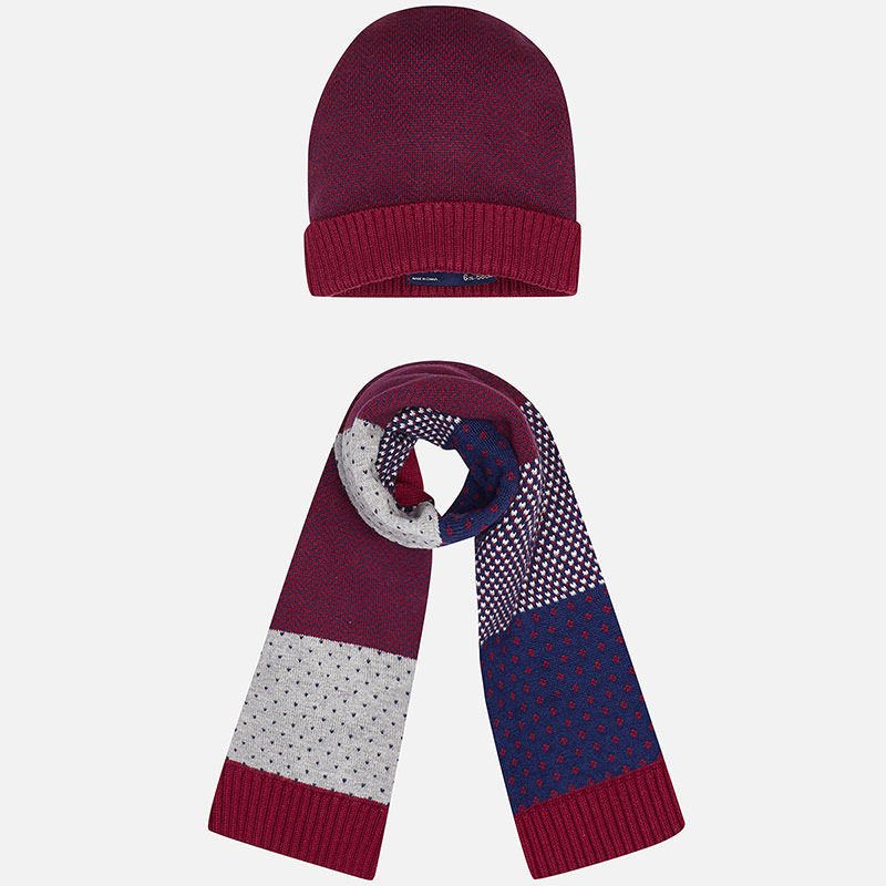 Chlapčenská čiapka- šál-rukavice - 2set - MYRL