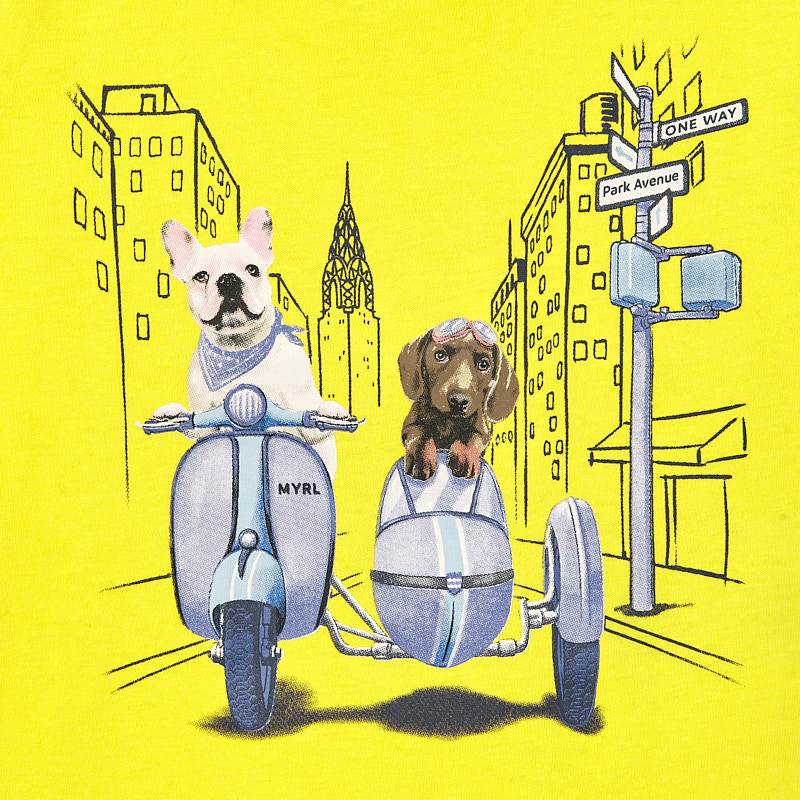 Chlapčenské tričko s krátkym rukávom - DOGS