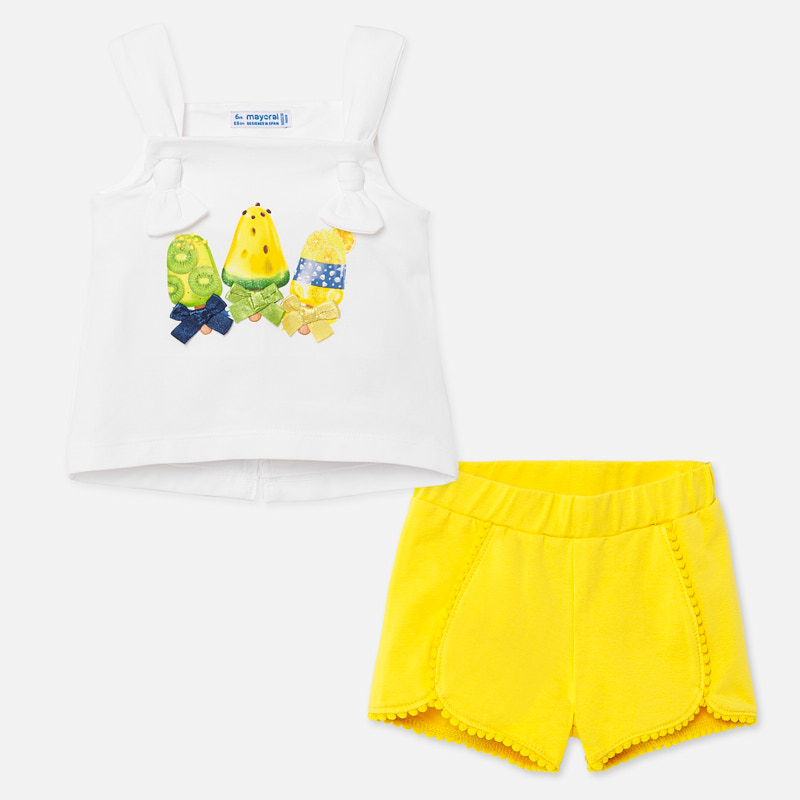 Dievčenské tričko + nohavice - 2-set - DUCK