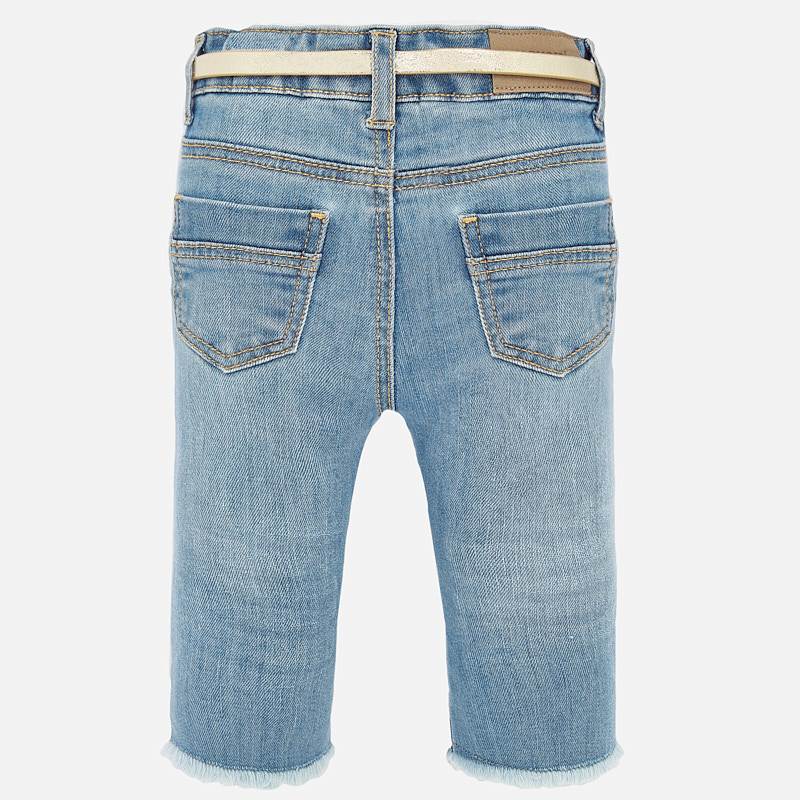 Dievčenské nohavice riflové - M-MODA