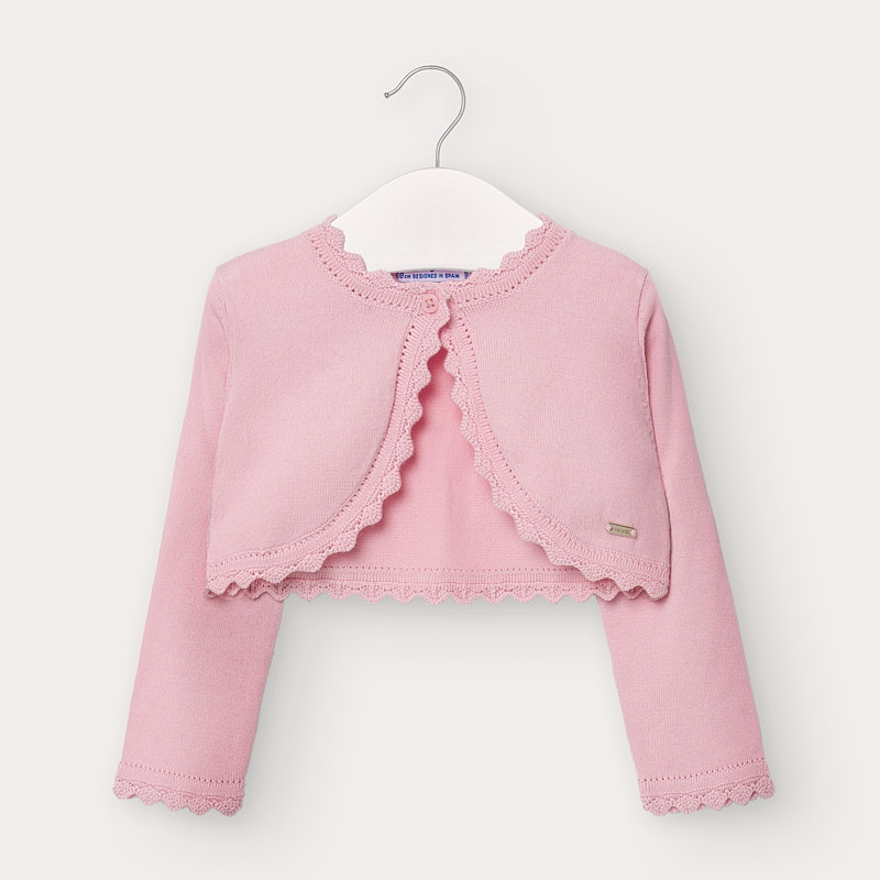 Dievčenské bolero bavlnené - BASIC