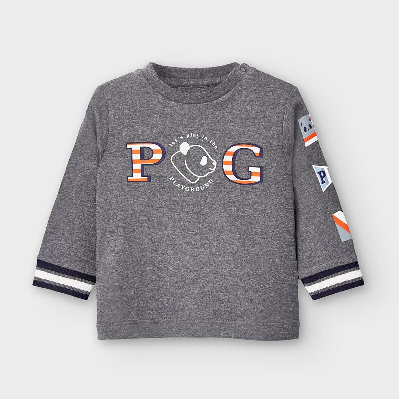 Chlapčenské tričko s dlhým rukávom - PG