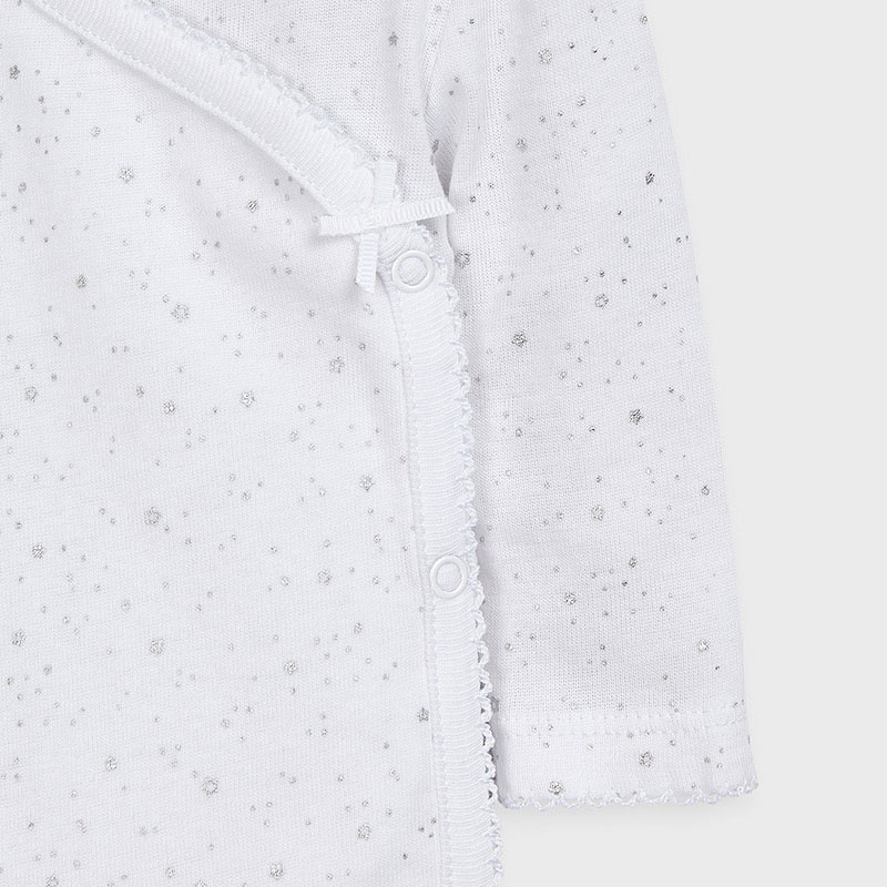 Dievčenské body s dlhým rukávom - 2set - M-MODA