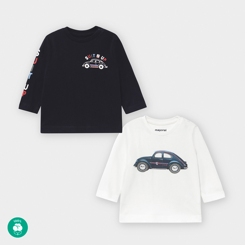 Chlapčenské tričko s dlhým rukávom 2-set - CARS