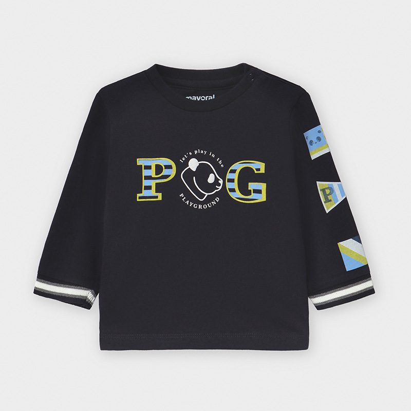 Chlapčenské tričko s dlhým rukávom - PG