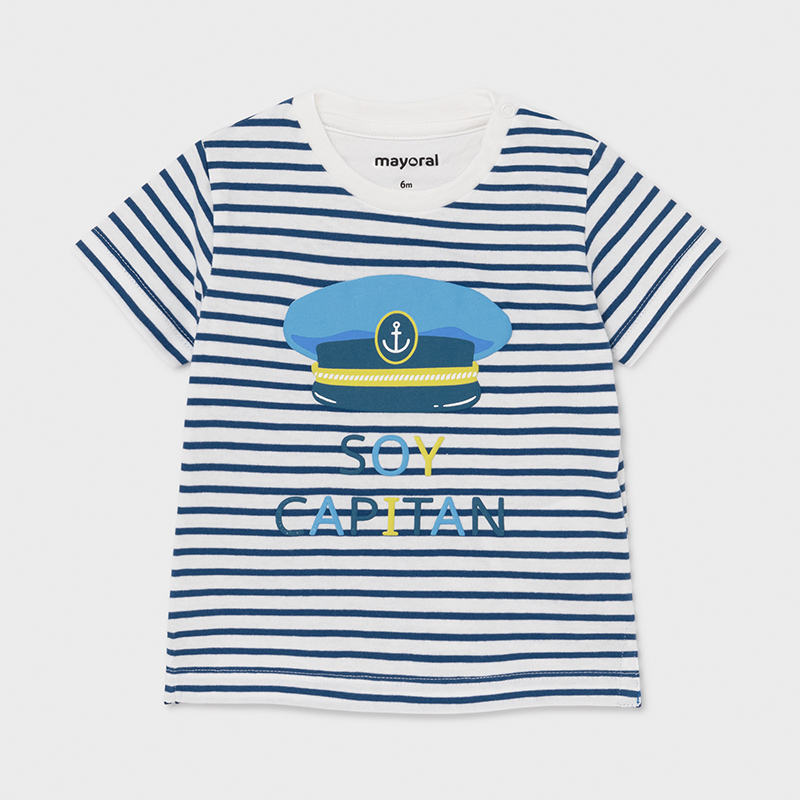 Chlapčenské tričko s krátkym rukávom - SOM KAPITÁN