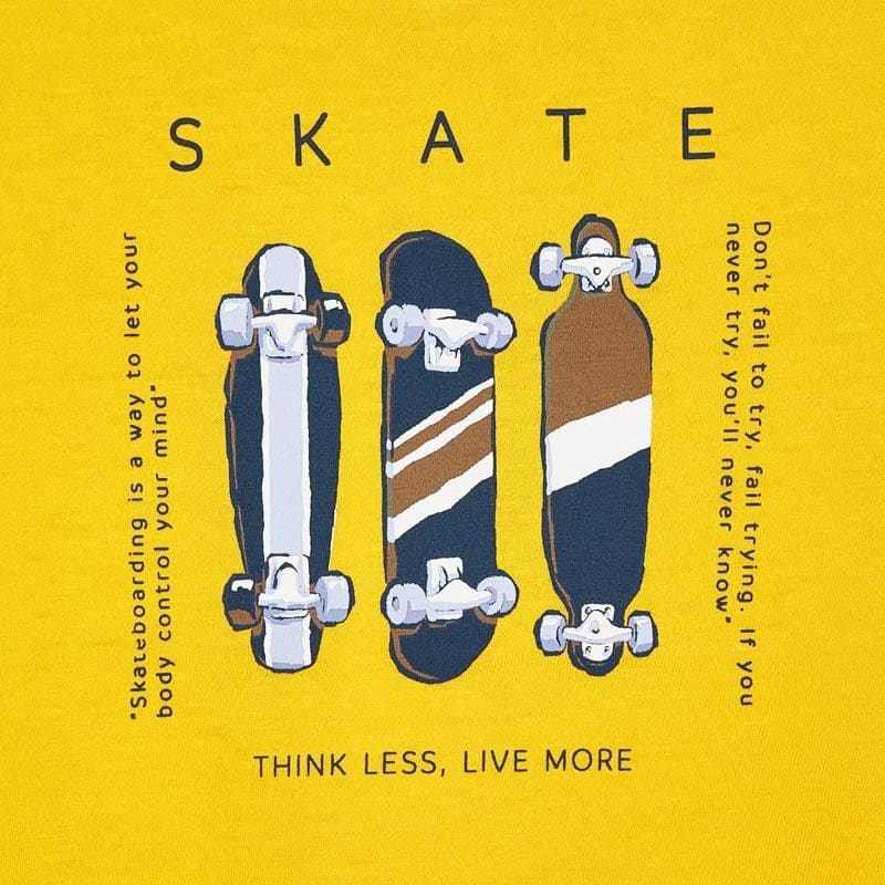 Chlapčenské tričko s krátkym rukávom -  skate - 2set