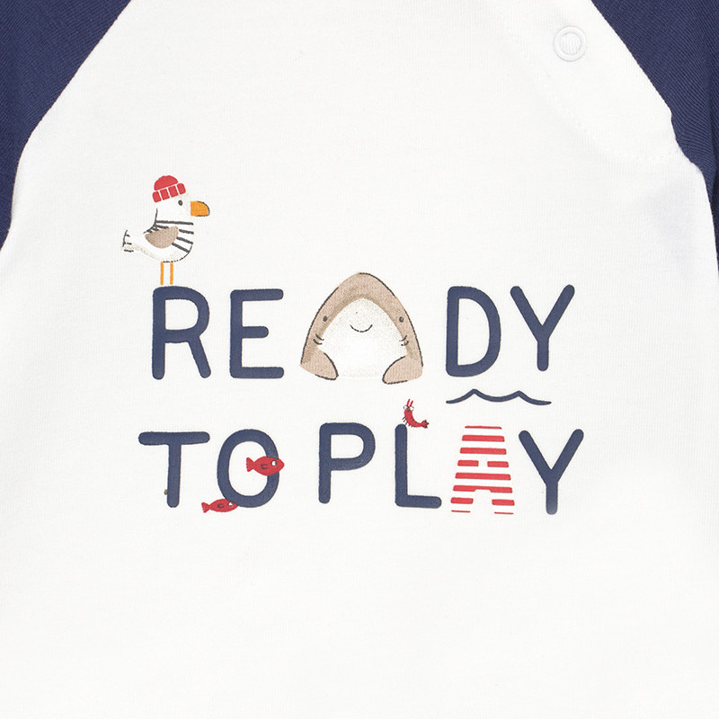 Chlapčenské tričko s dlhým rukávom 2set - Ready to play