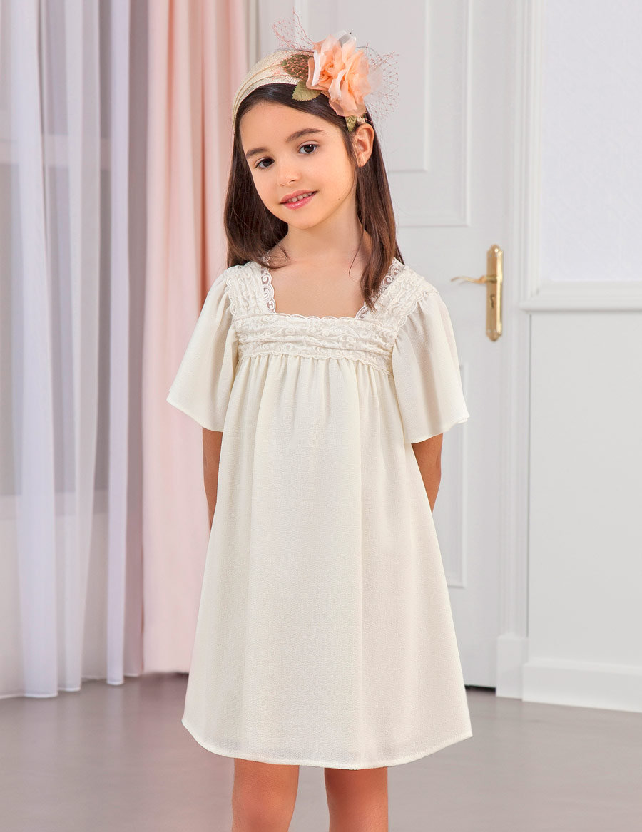 Dievčenské šaty   - Abel&Lula - Natural dress