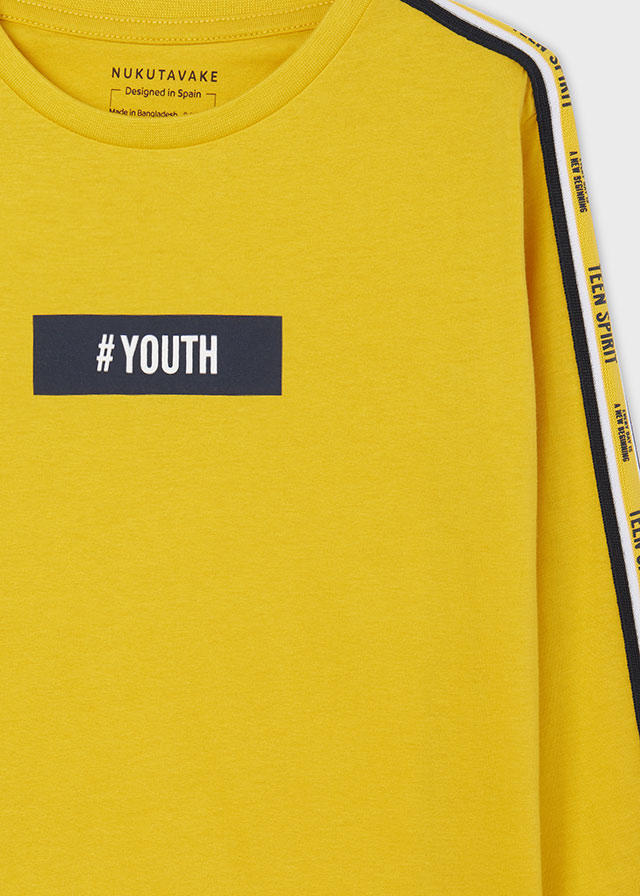 Chlapčenské tričko s dlhým rukávom - YOUTH