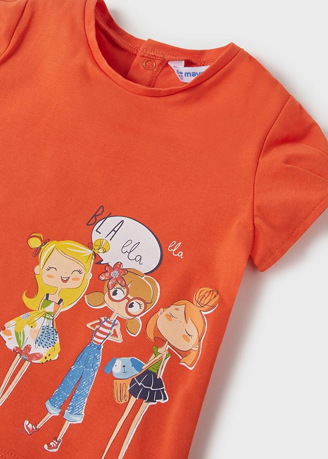 Dievčenské tričko s krátkym rukávom - MYRL