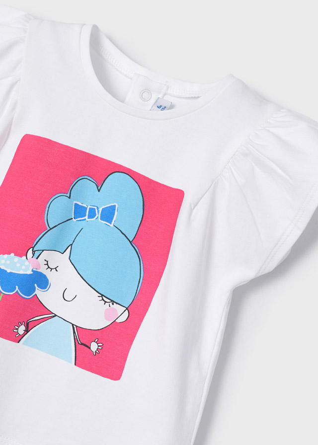 Dievčenské tričko s krátkym rukávom - MYRL