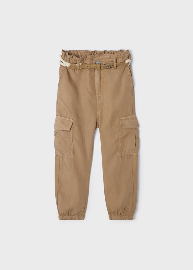 Dievčenské nohavice  - MYRL - Flowy Denim
