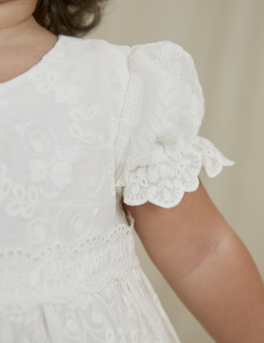 Dievčenské šaty  - Abel&Lula - EMBROIDERED  DRESS