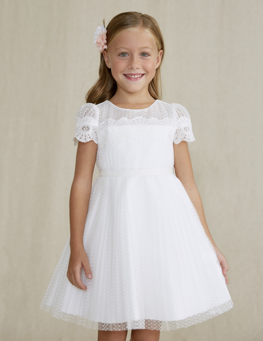 Dievčenské šaty  - Abel&Lula - Pleated Tulle Dress