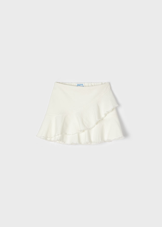 Dievčenská sukňa bavlnená - ECOFRIENDS ruffle twill skirt