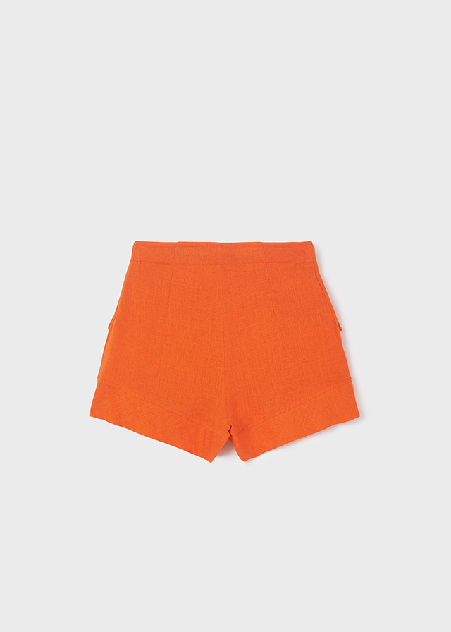 Dievčenské nohavice krátke - MYRL - Linen shorts