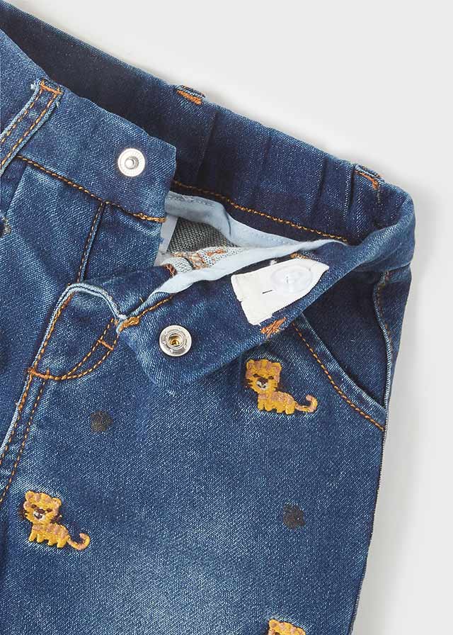 Dievčenské nohavice riflové - Denim