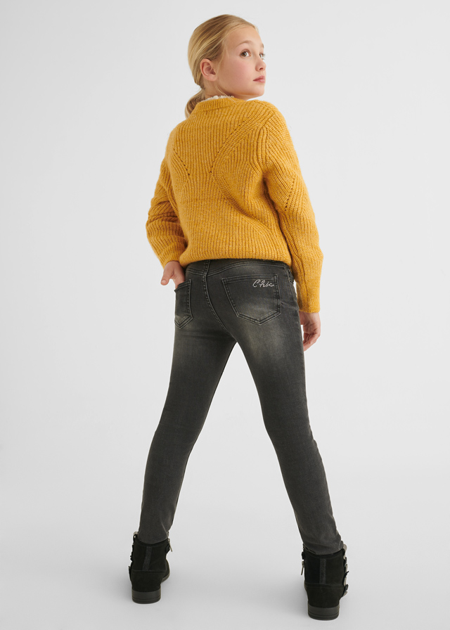 Dievčenské nohavice riflové - Skinny fit denim - Chic
