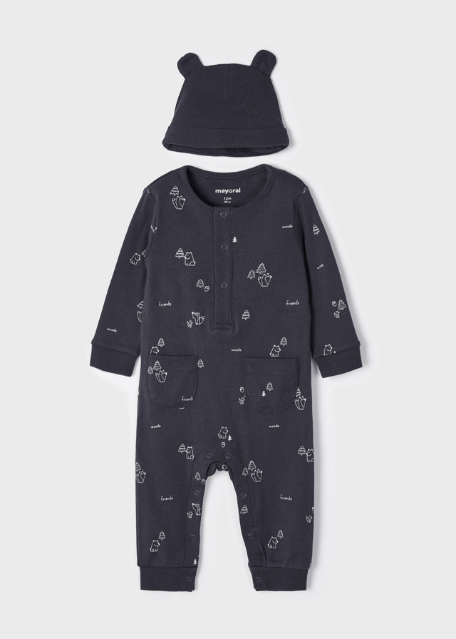 Chlapčenské pyžamo s čiapkou - MYRL - 2set