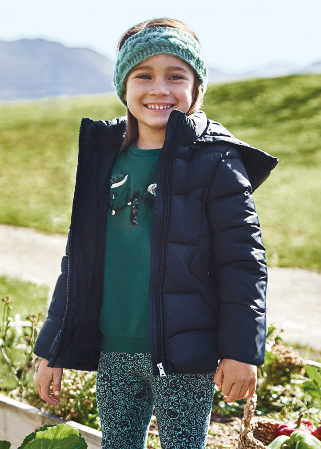 Dievčenský kabát  - ECOFRIENDS school coat