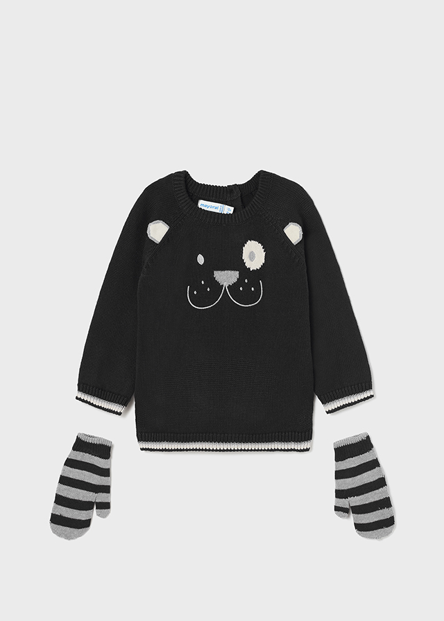 Chlapčenský pulóver s palčiakmi - MYRL - 2set