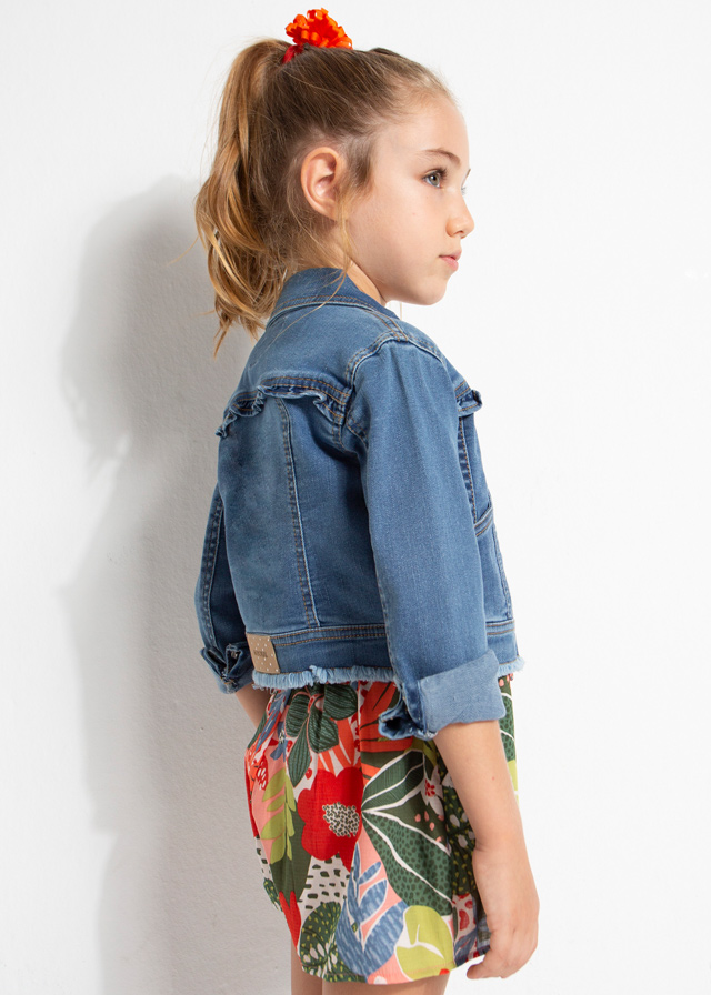 Dievčenská bunda riflová - MYRL - denim
