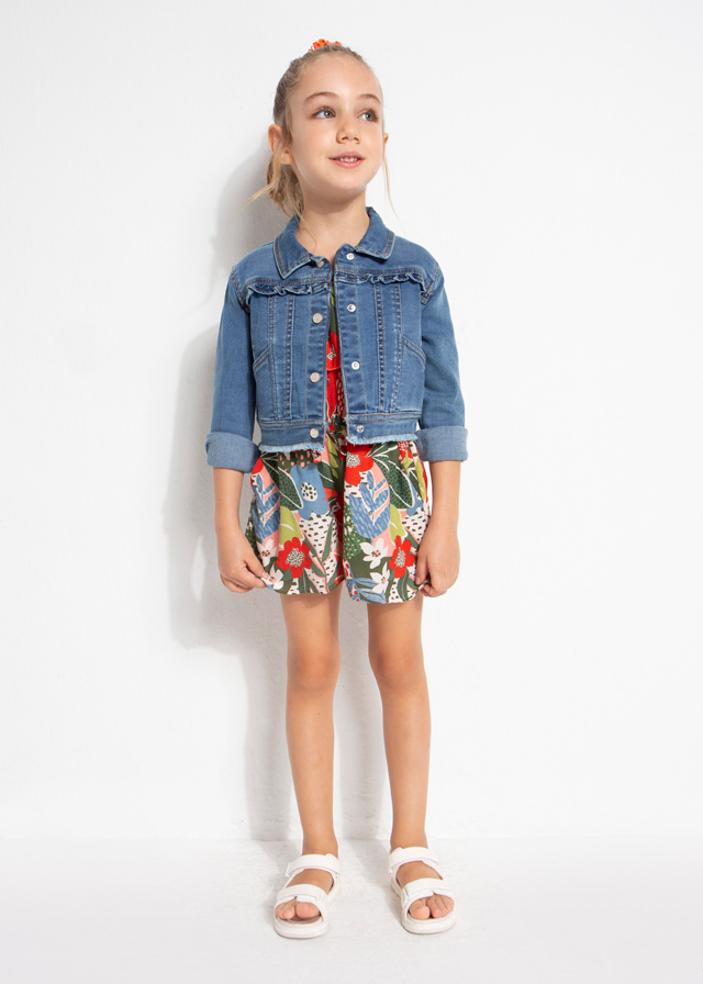 Dievčenská bunda riflová - MYRL - denim