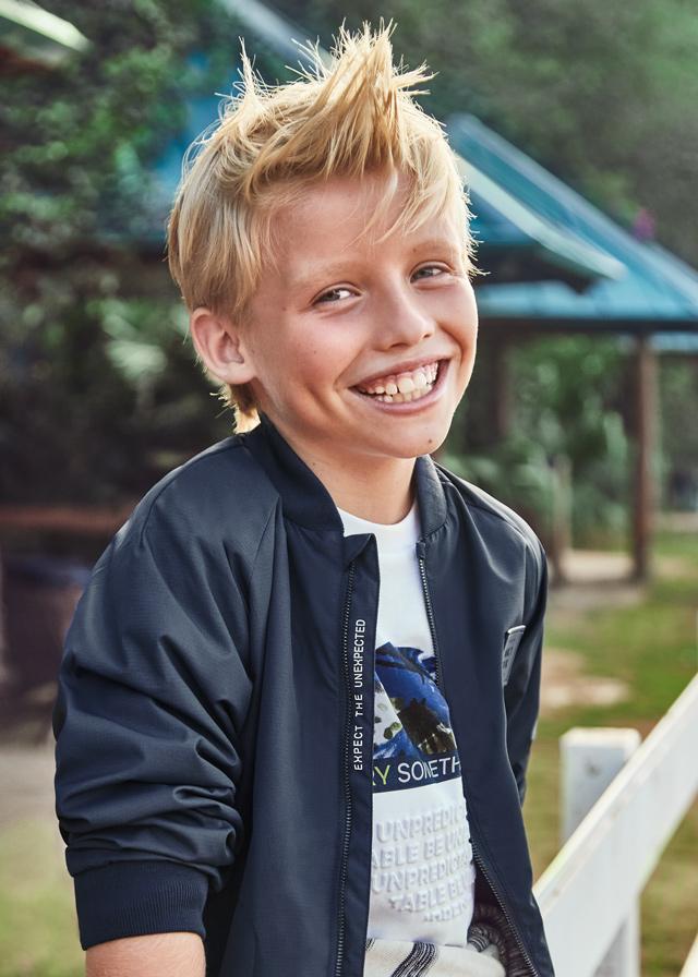 Chlapčenský kabát prechodný - MYRL - windbreaker jacket