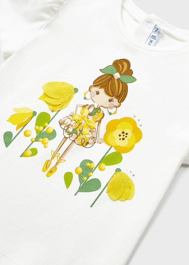 Dievčenské tričko s krátkym rukávom - MYRL - ECOFRIENDS