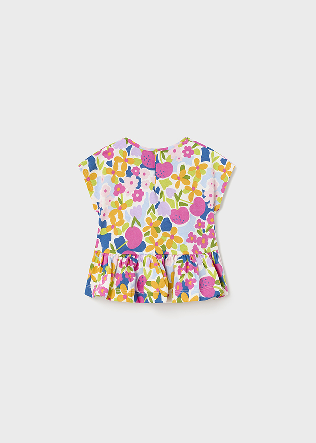 Dievčenské tričko s krátkym rukávom- 2-set - M-MODA