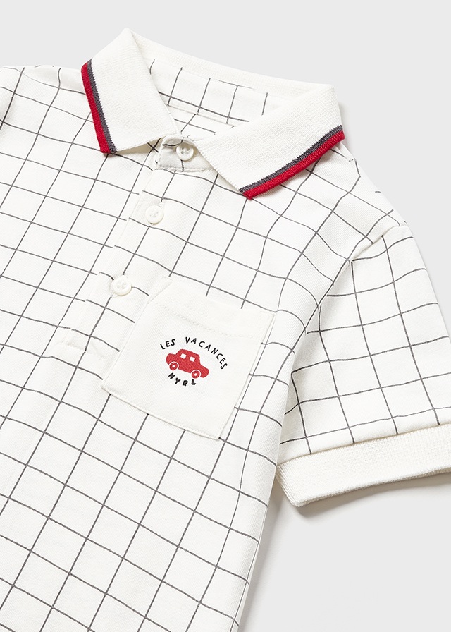 Chlapčenská polokošeľa s krátkym rukávom - MYRL - ECOFRIENDS