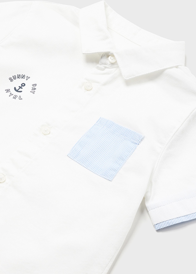 Chlapčenská polokošeľa s krátkym rukávom - MYRL