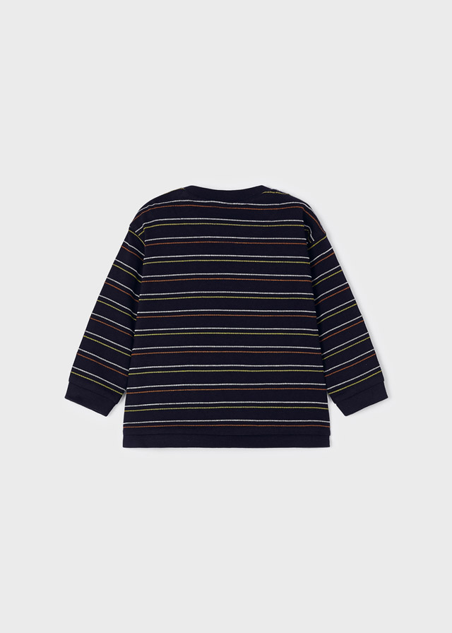 Chlapčenské tričko s dlhým rukávom - Striped T-shirt